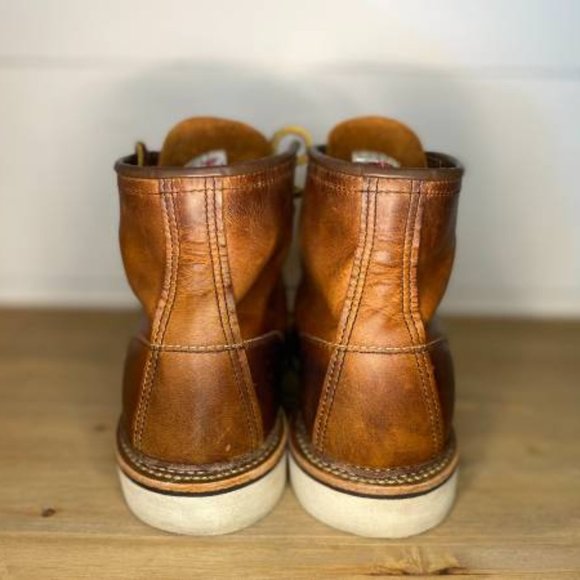 Red Wing Moc Toe 1907 sz 9 (FIT A SIZE 10) - Picture 3 of 8